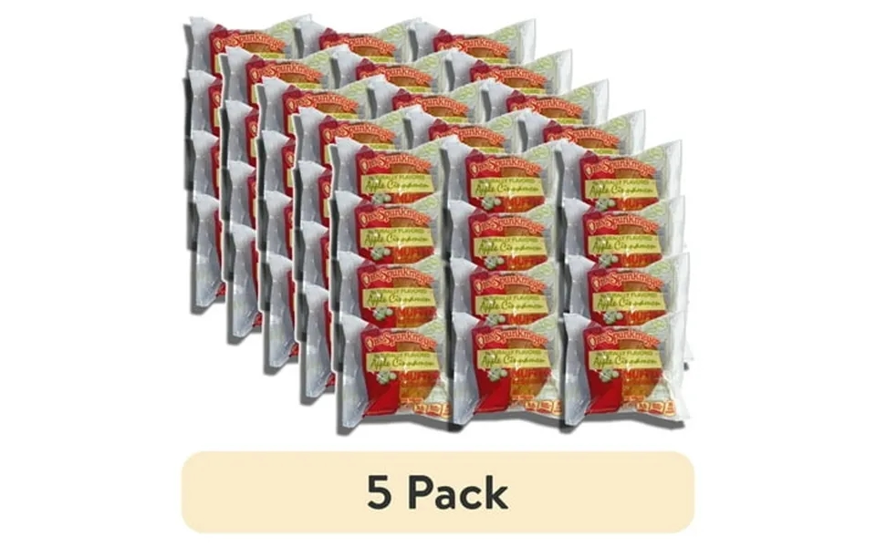 5 Pack Individually Wrapped Apple Cinnamon Muffins By Otis Spunkmeyer 4 Ounce Pack Of 12