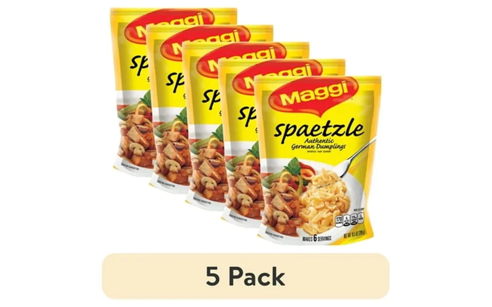 5 Pack Maggi Spaetzle Authentic German Dumplings 10.5 Oz