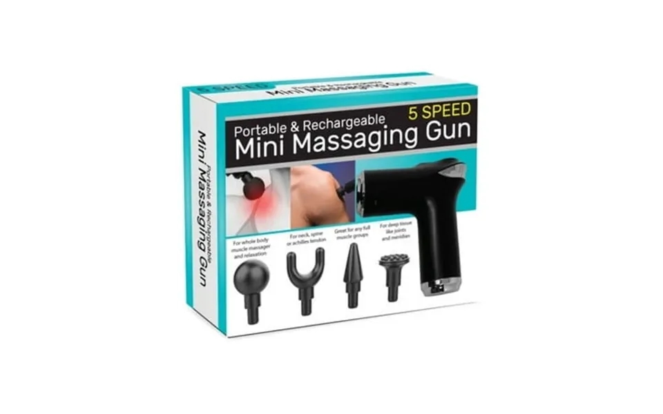 5 Speed Massage Gun With 4 Attachments