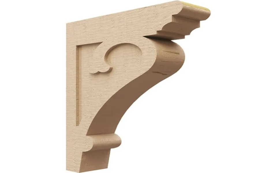 5 W X 20 D X 20 H Thin Mayflower Rough Cedar Woodgrain Timberthane Corbel Primed Tan