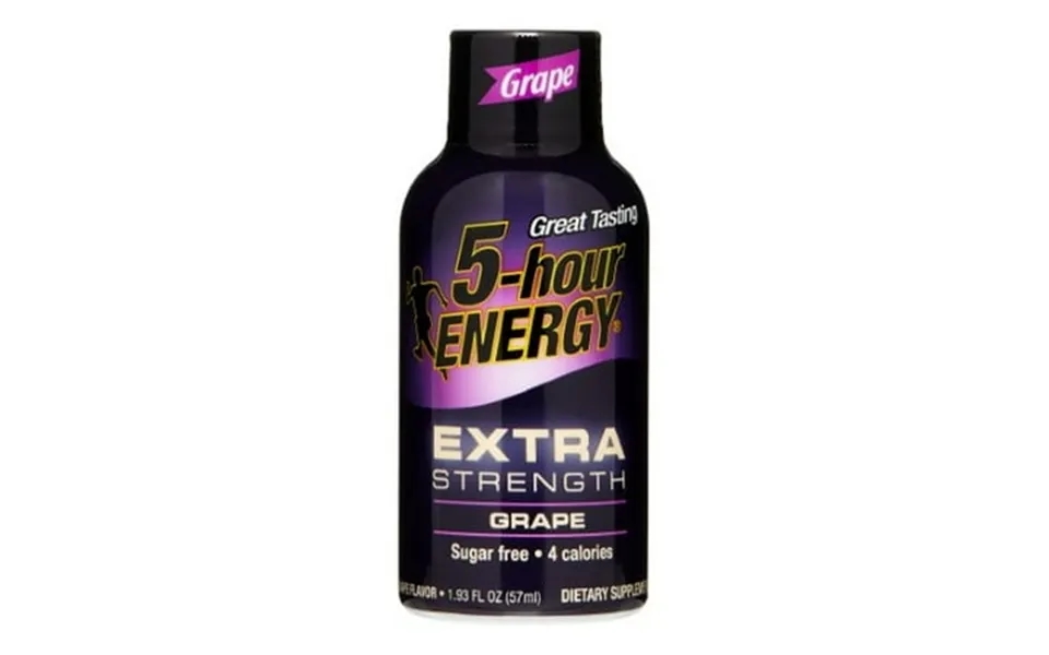 5-hour Energy Extra Strength Energy Shots Grape Pack Of 8
