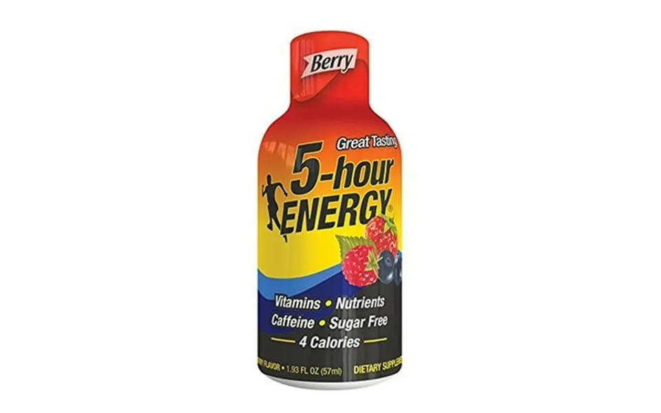 5-hour Energy Shot Berry 1.93 Oz Bottle Pack Of 10