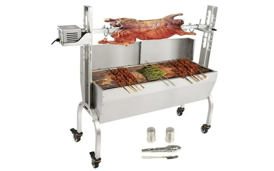 50w 132 Lbs Bbq Grill Pig Lamb Chicken Roaster
