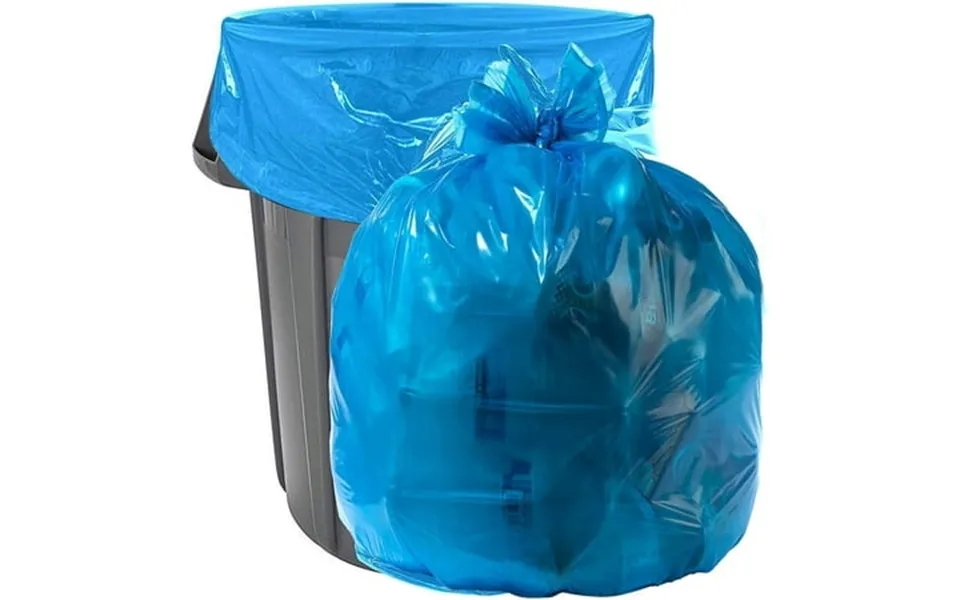 55 Gallon Blue Recycling Bags 100ct. 1.2 Mil