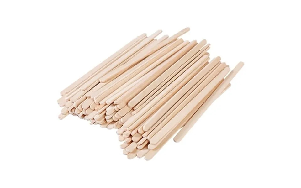 5.5 Premium Wood Stirrer 2.3mm Thick 100 Pc - Wood Coffee Stir Sticks For Tea Beverage Corn Dog Stick Craft Stick 100 Ba