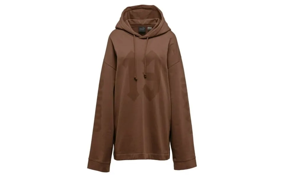 575141-03 Womens Puma X Fenty By Rihanna Longsleeve Graphic Hoody