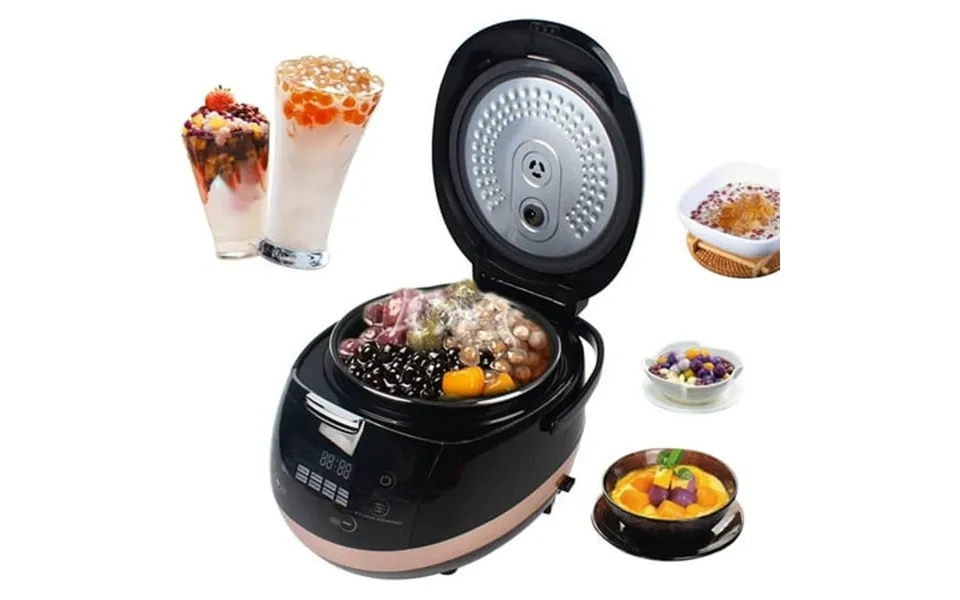 5l Automatic Commercial Household Non-stick Pearl Pot Professional Pearl Steamer Boba Coffee Pot 110v 900w Anti-hot Desi
