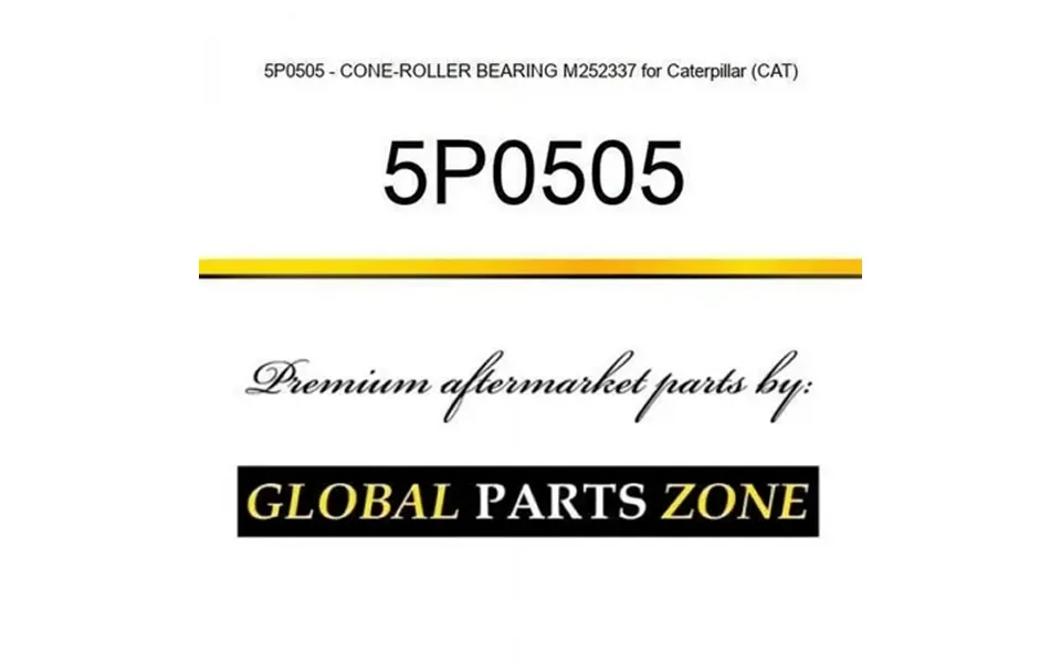 5p0505 - Cone-roller Bearing M252337 For Caterpillar Cat