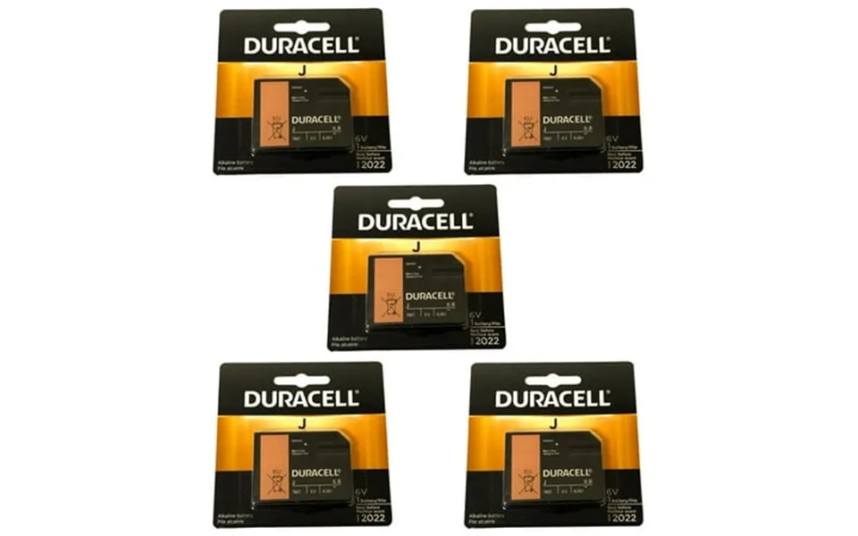 5x Duracell 7k67 6v Battery 1412a 1412ap 4018 4lr61 7k67 En539 J J539 Kj