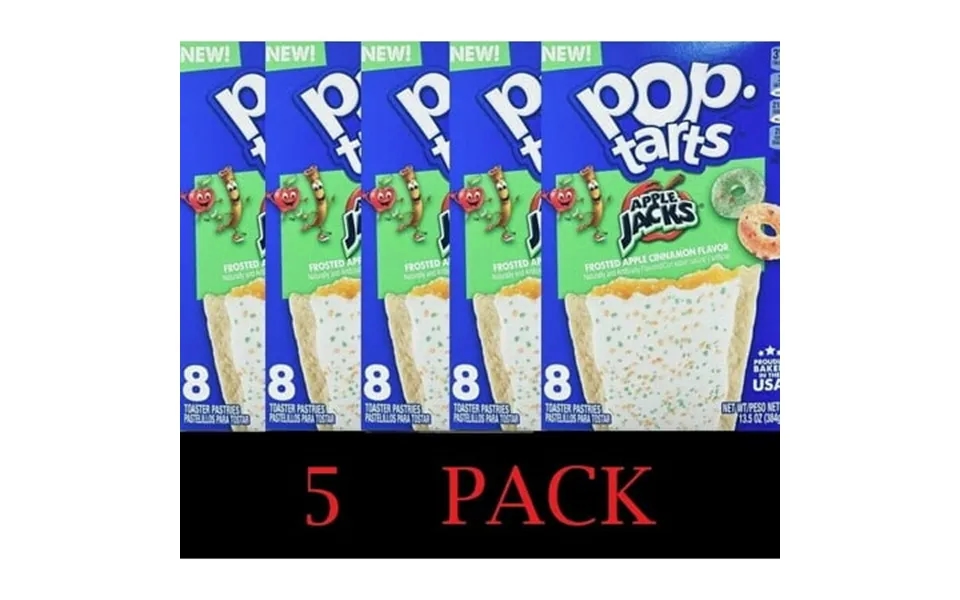5x Kellogg S Pop Tarts Frosted Apple Jacks Toaster Pastries 8 Count 13