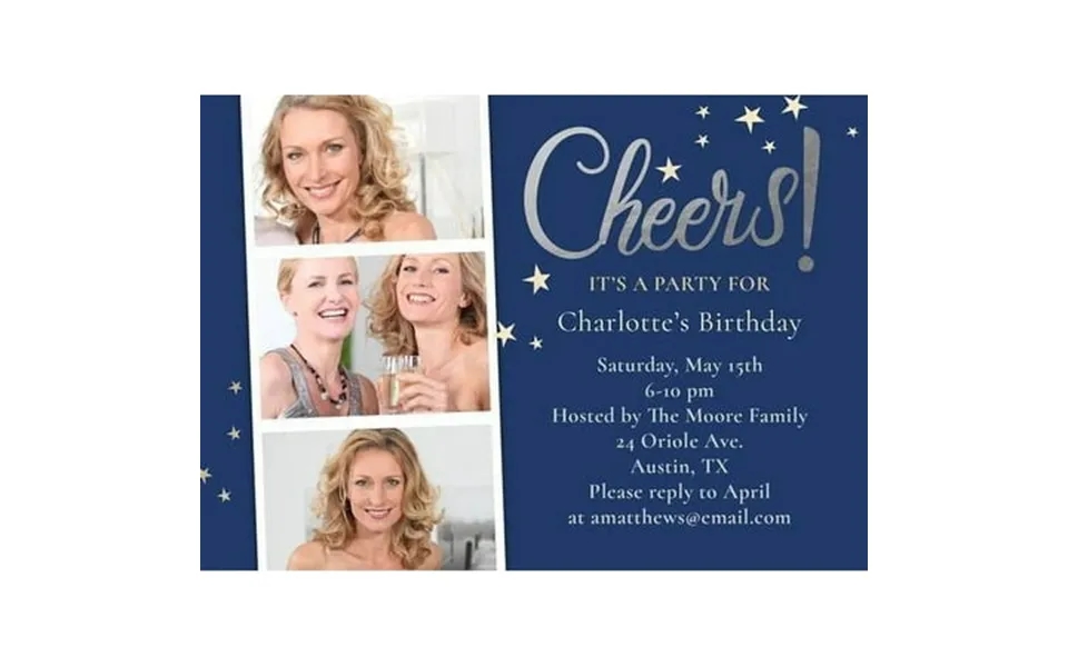 5x7 Stationery Card Set Of 20 Sq Trim - Same Day