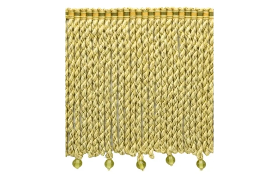 6 15cm Marrakesh Collection Bullion Fringe Trim With Fancy Woven Header Bfrw6 Golden Olive Green Vl07 Light Gold Olive G