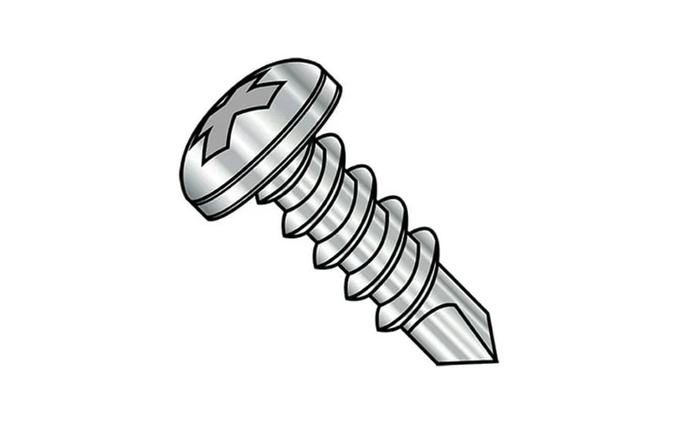 6-20x3 4 Phillips Pan Full Thread Self Drilling Screw 410 Stainless Steel Pack Qty 10 000 Bc-0612kpp410