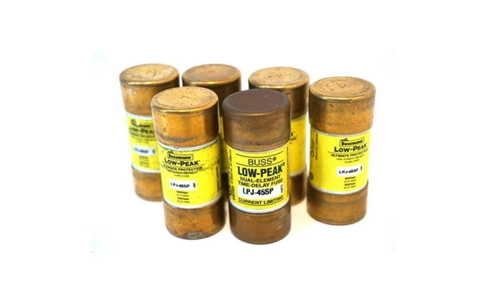 6 New Bussmann Lpj-45sp Fuses Lpj45sp