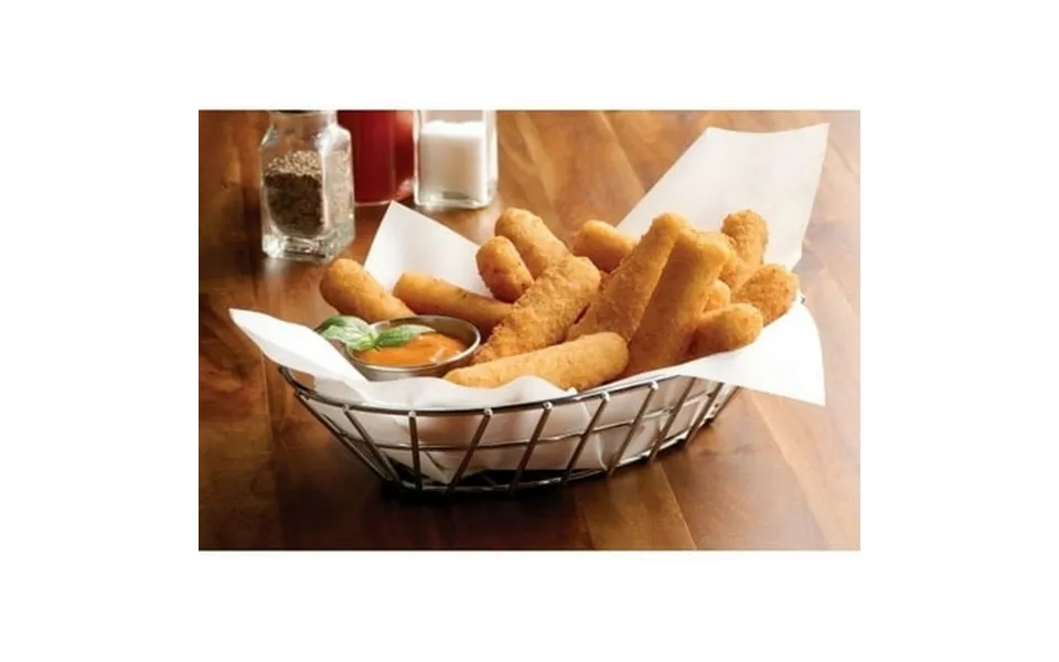 6 Pack Fred S 3.25 Inch Breaded Mozzarella Cheese Sticks 4 Pounds Per Bag