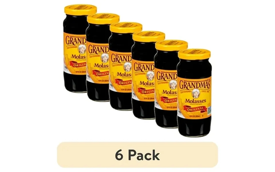 6 Pack Grandma S Original Molasses Unsulphured 12 Fl Oz Jar