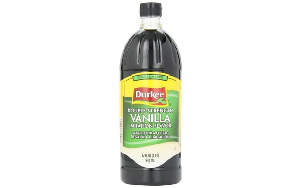 6 Packs Durkee Extract Imitation Double Strength Vanilla 32-ounce Packages