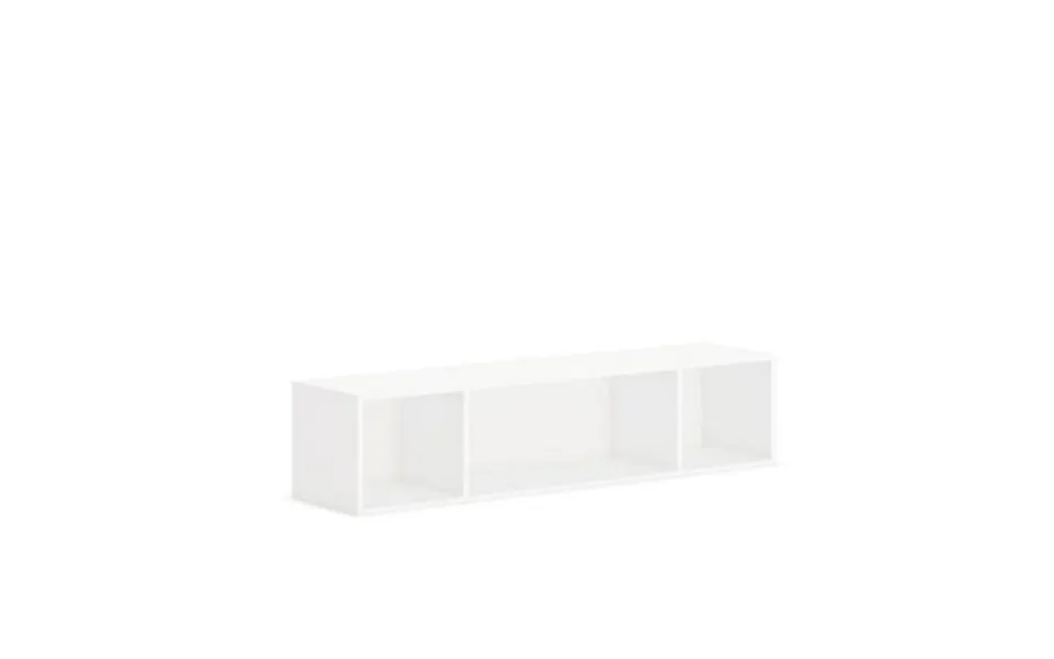 60 In. Open Wall Mounted Storage Simply White