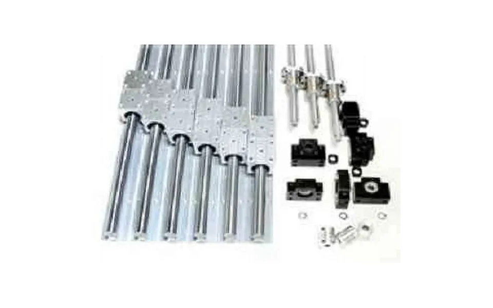 600mm X 1000mm Cnc Router Ball Screw Kit 20mm Rails And Ballscrews Xyz Travel 37 X 21 X9 Inch