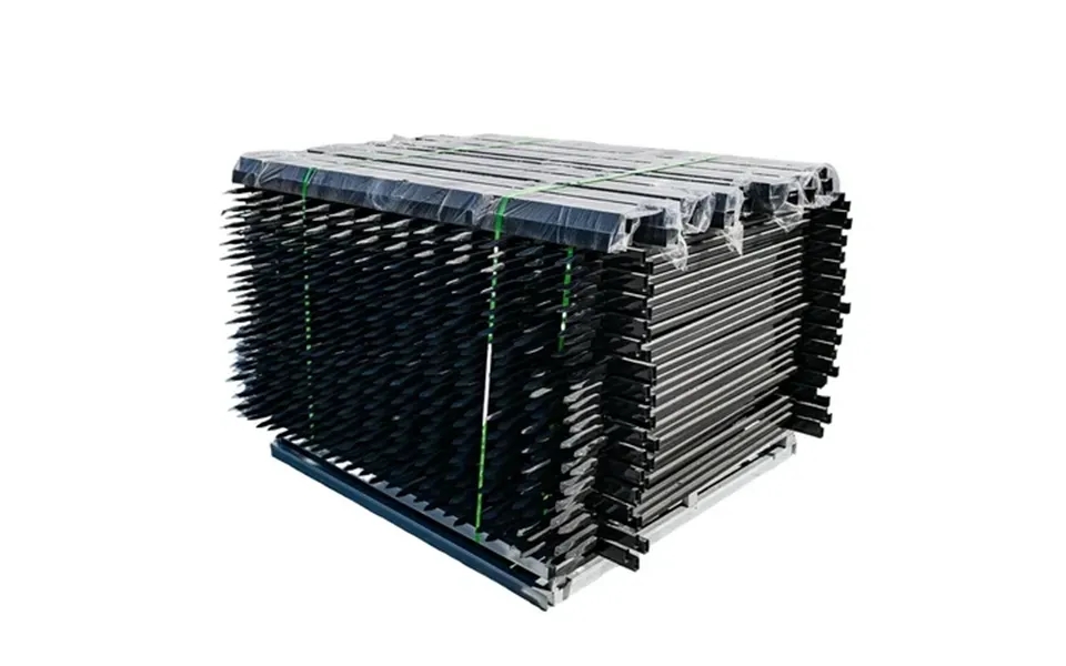 6ft L X5ft H Outdoor Garden Galvanized Wrought Iron Steel Fence Panels