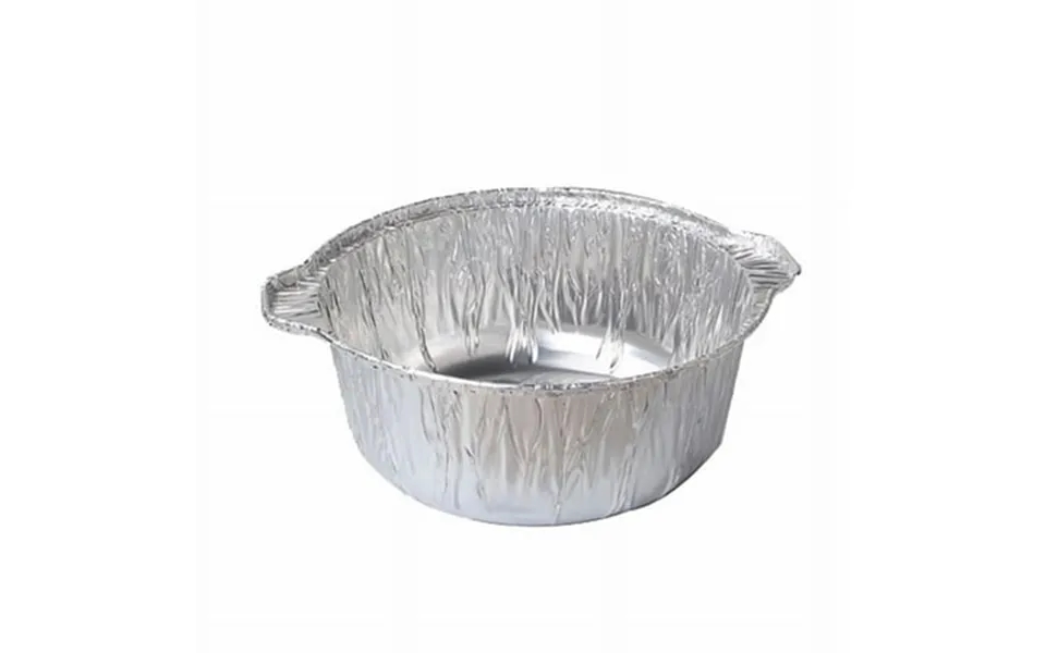 6pcs Food Tinfoil Pot Camping Baking Tinfoil Pot Barbecue Recyclable Food Pot