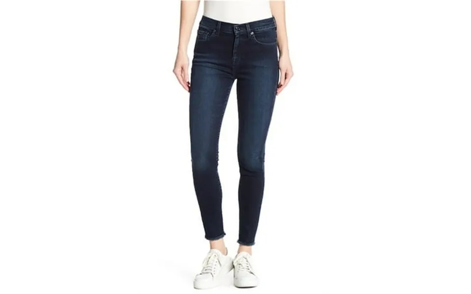 7 For All Mankind Womens Casual Skinny Fit Jeans Blue 32