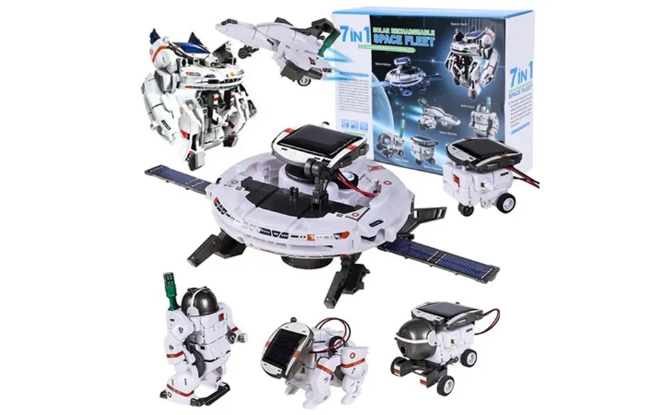 7-in-1 Solar Robot Building Kit For Kids Aged 8-13 Educational Science Building Experiment Kits Space Science Kits Stem