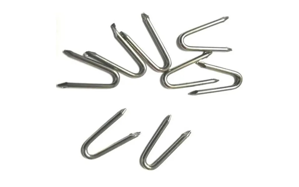 70 Pcs Galvanized Steel Wire Fencing Staples - 30 X 2.8 Mm U-shaped Sturdy For Fences And Grid Structures