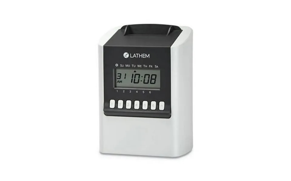 700e Calculating Time Clock White