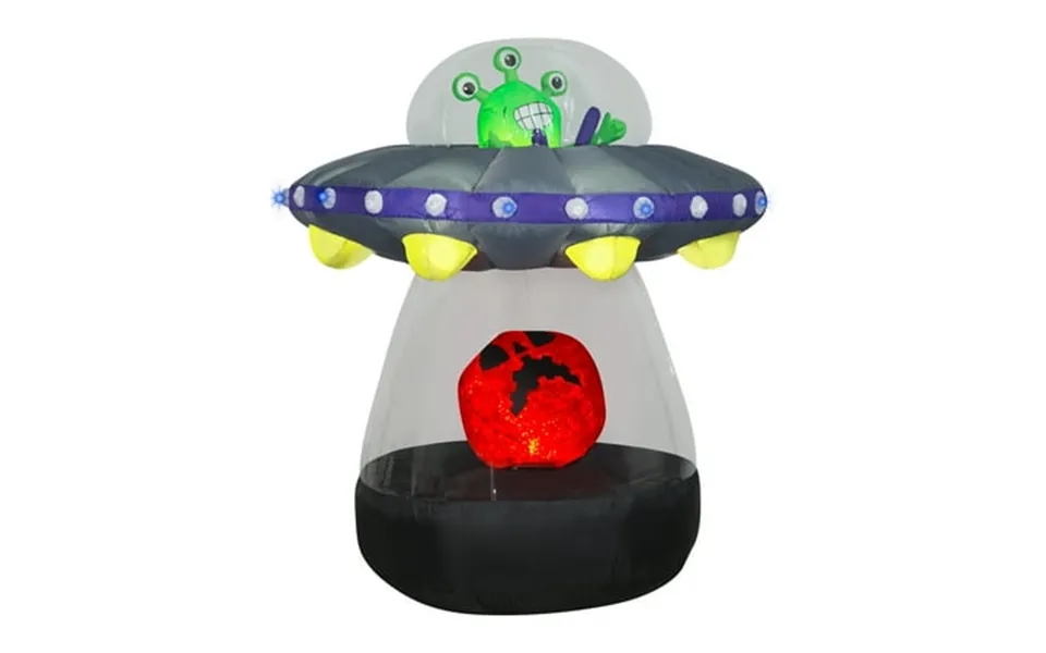 72 Halloween Inflatable Animated Alien Spacecraft