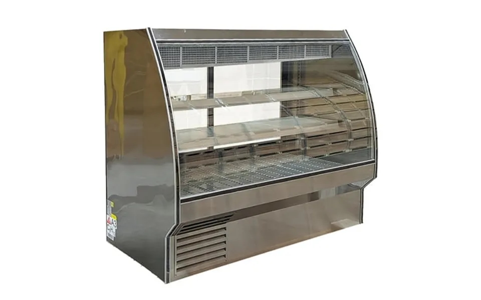 72 In. Commercial Seafood Raw Meat Refrigerated Display 34.5 Cu