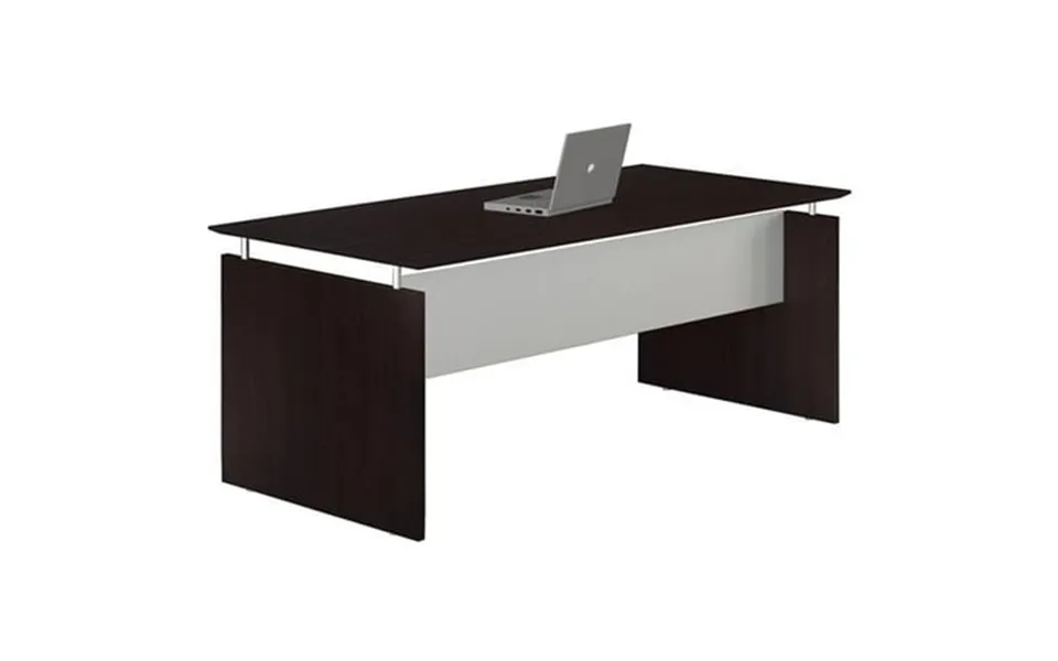 72 In. Medina Straight Desk - Mocha