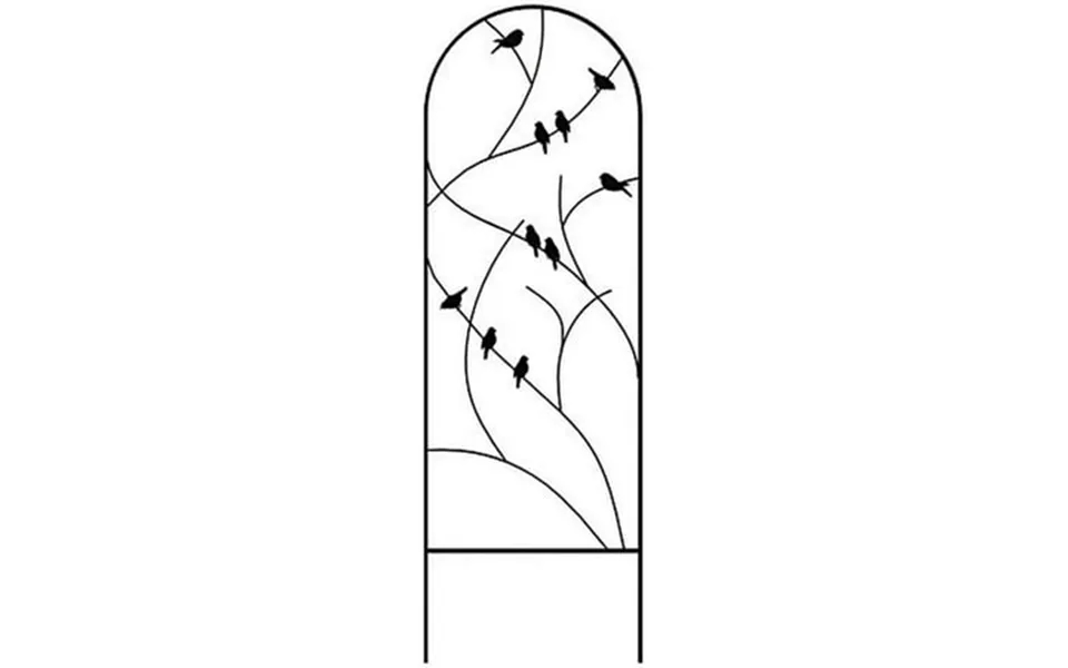 72 Inch Perching Birds Trellis