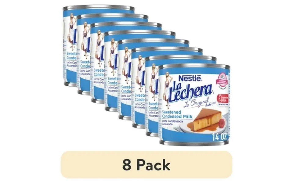 8 Pack Nestle La Lechera Sweetened Condensed Milk For Thanksgiving Baking 14 Oz Can