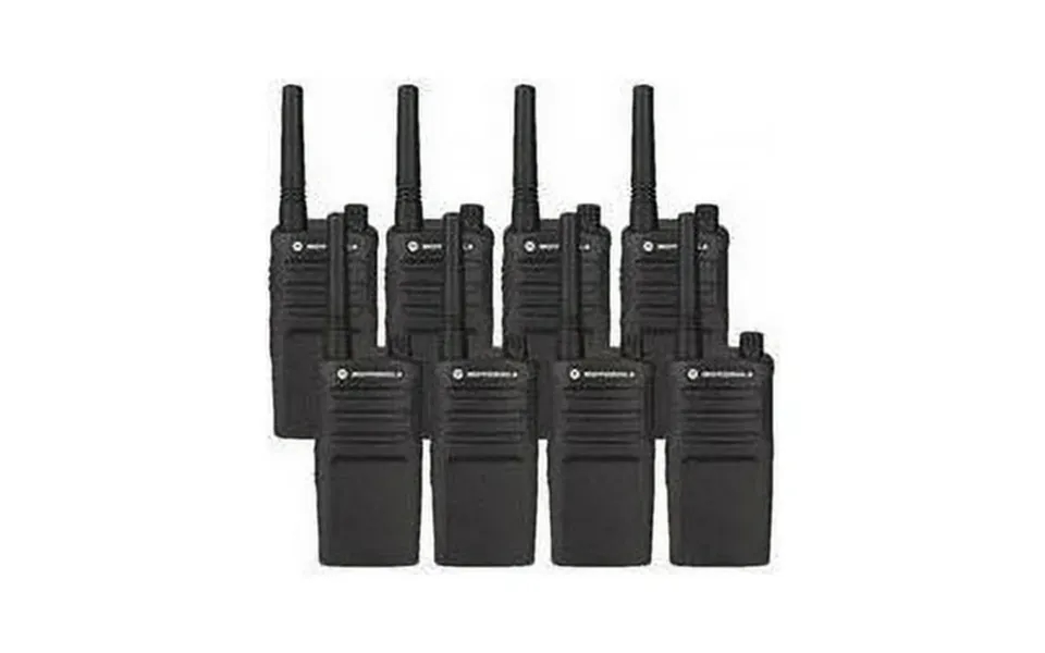 8 Pack Of Motorola Rmm2050 Two Way Radio Walkie Talkies
