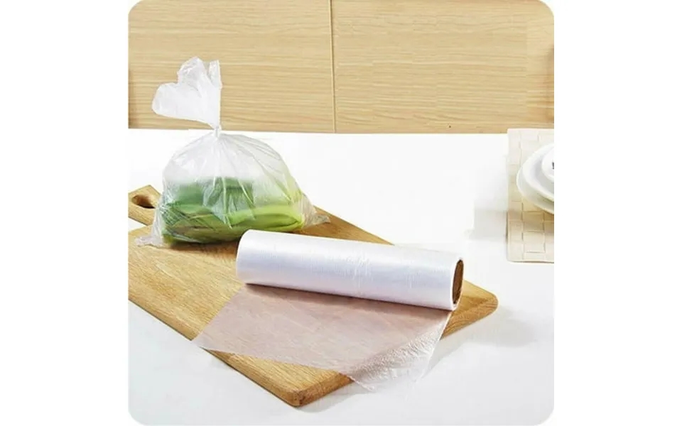 8 Rolls 12 X 20 Clear Plastic Produce Kitchen Bags - Fruits Vegetables Storage