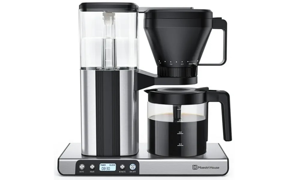 8-cup Drip Coffee Maker Maestri House Coffee Brewer With Keep Warm Plate And 1