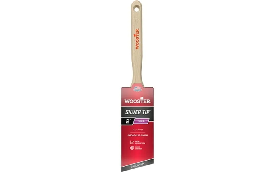 96-pack Of 2 Wooster Brush Company 5221 Silver Tip Ct Polyester Angle Sash Paint Brush