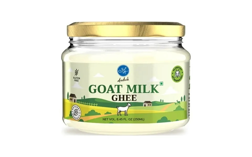 Aadvik Goat Milk Ghee With Ayurvedic Benefits A Shark Tank Product Nature-fed Clarified Butter No Preservatives Good For