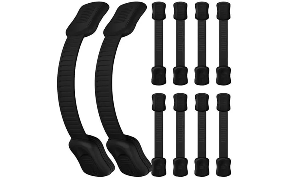 Abcpow Baby Locks 10 Pack Child Safety Cabinet Proofing Safe Quick & Easy 3m Adhesive Cabinet Drawer Door Latches No Scr