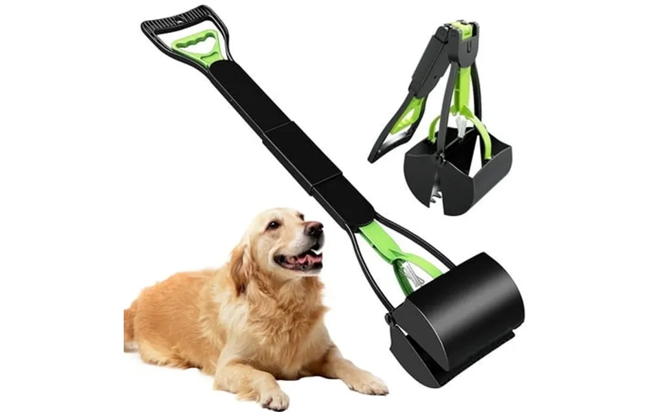 Absoke Pooper Scooper Folding Dog Poop Scooper For Large Small Dogs Portable Dog Poop Pick Up Tool For Yard Grass Dirt G