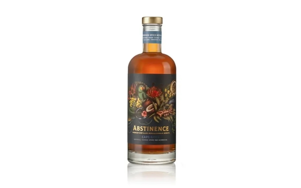 Abstinence Spirits Cape Spice Rum Alternative 750ml Award-winning Non-alcoholic Spirit Bold Flavor With Honeybush Allspi