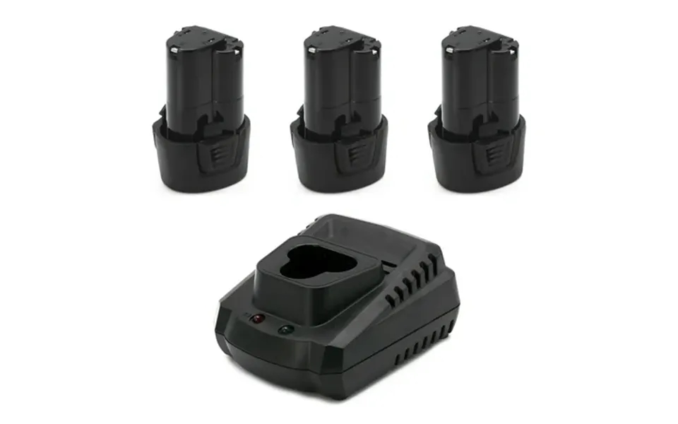 Acdelco Ab1207la-p3 G12 Series 12v Li-ion Interchangeable 3 Battery Packs With 1 Quick Charger