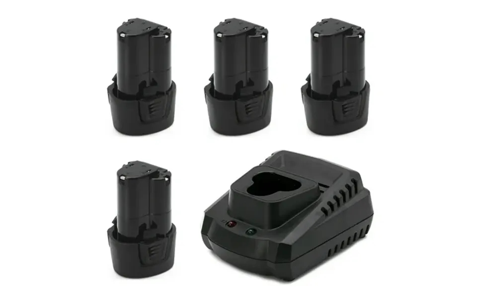 Acdelco Ab1207la-p4 G12 Series 12v Li-ion Interchangeable 4 Battery Packs With 1 Quick Charger