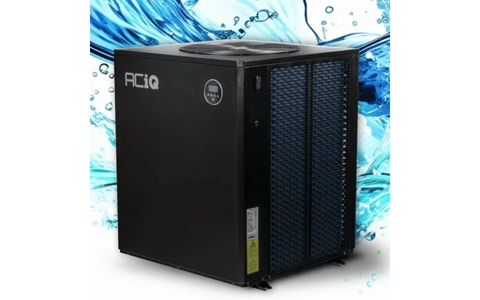Aciq 155 000 Btu Inverter Pool Heat Cool Pump Energy Efficient Quiet Operation Electric Pool Heater Above Ground Pool He