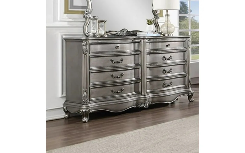 Acme Ariadne Dresser Antique Platinum Finish
