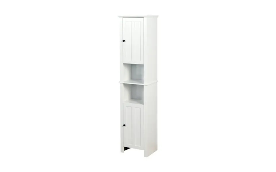 Acme Home White Floor Standing Tall Bathroom Storage Cabinet With 2 Shelves And Drawers Linen Tower Bath Cabinet Cabinet