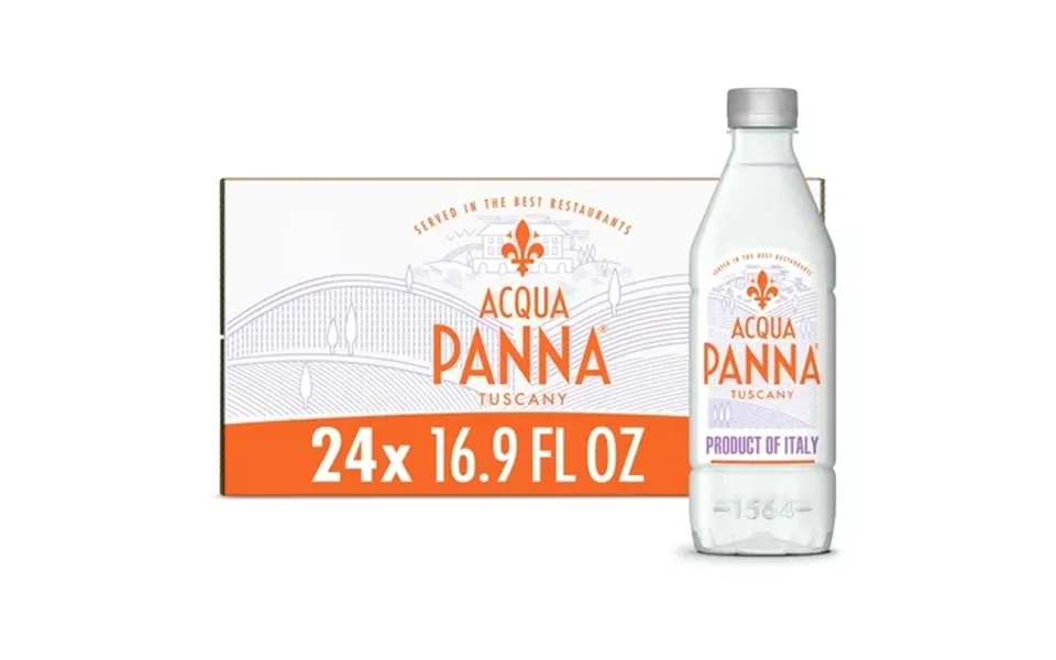Acqua Panna Natural Mineral Water Smooth Taste Toscana 405.6 Fl Oz