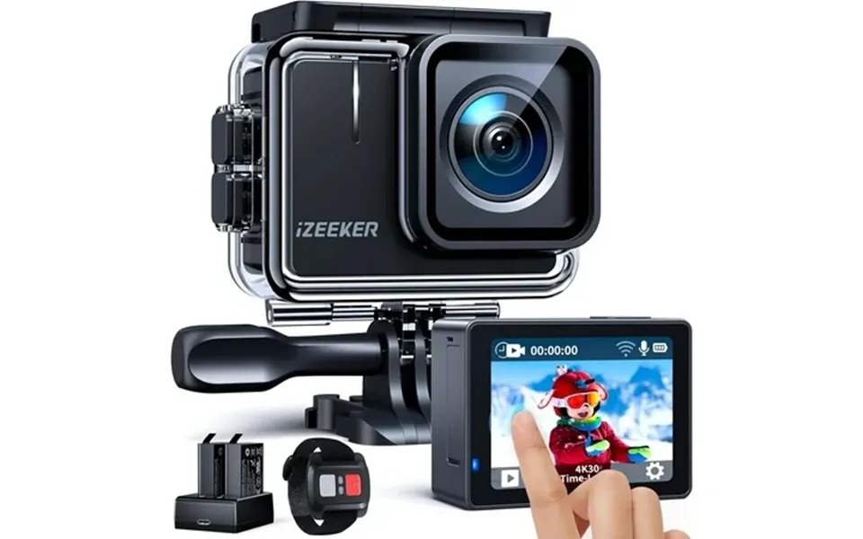 Action Camera 4k 50fps 20mp Victure 40m Underwater Camera Waterproof Touchscreen Vlog Helmet 170 Wide Angle Wifi Remote