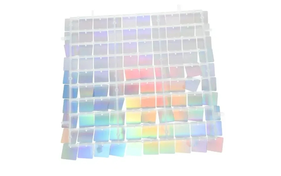 Addhat 1set Shimmer Wall Background Silver 31.50x30.00x1.00cm Pc Pet Decorative For Bridal Shower Backdrop